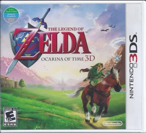Amazon.com: 3DS Case Legend of Zelda Ocarina of Time (Crystal